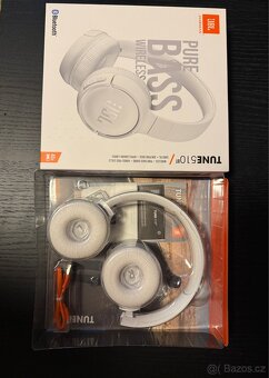 Bluetooth sluchátka JBL Tune 510 BT nové - 4