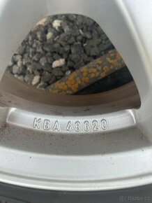 15“ ALU kola – 5x114,3 – zimní pneu 195/65/15 - 4