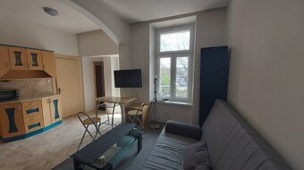 Nájem bytu 1kk - ul. Hybešova, zařízená garsoniera 27 m2, l - 4
