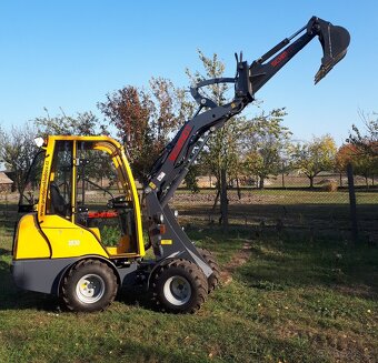 mininakladač Schmidt 3530, motor kubota - 4