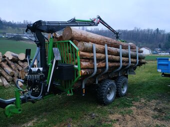 Hydraulická ruka za traktor,vyvážečka - 4