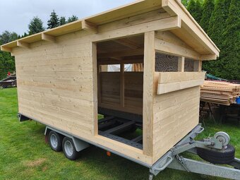 Přístřešek pro hospodářská zvířata 4x2m - 4