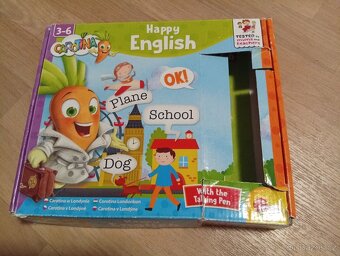 Happy english Carotina puzzle s mluvícím perem - 4