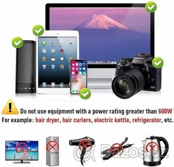 Cestovní nabíječka pro ČR,USA,UK,THAJSKO,JAPONSKO - 4