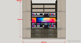 Obývací stěna - 4