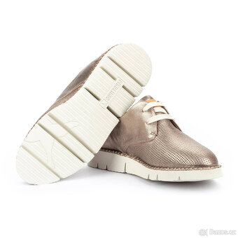 Stříbrné kožené boty PIKOLINOS vel. 40 - 4