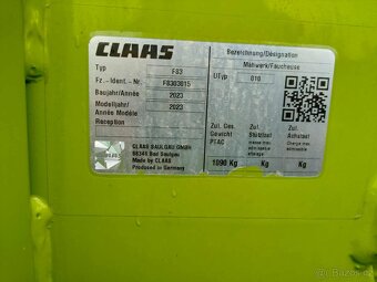 Disková sekačka Claas Disko Contour 4000 - 4