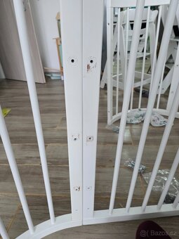 Rostoucí postýlka MIMIKO 9V1 PREMIUM + Mantinely - 4