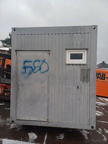 Použitá dvojbuňka, dvojitý kontejner s WC kabinou - 4