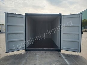 Lodní kontejner 20'NOVÝ, (6m) RAL7016 - 4