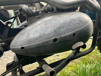 Motor Jawa 350/18 pérák krásný stav + štítek stroje - 4