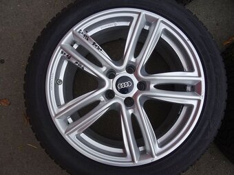 Alu disky na Audi A6, vel. 18", 5x112,ET 30, zimní sada - 4