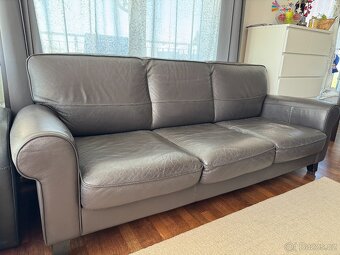 Kožená sedačka Ikea Ystad - 4