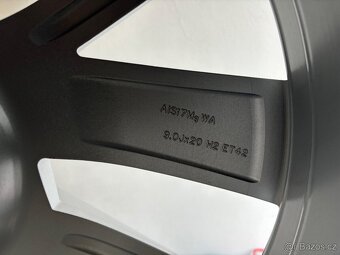 Nová/zánovní sada na Enyaq Kodiaq R20 8Jx20 a 9Jx20 ET42, 45 - 4