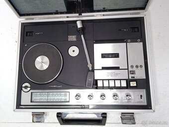Crown SCP/71FW retro rádio gramo kazetový magnetofon - 4