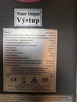 Čerpadlo na ohřev bazénové vody s konzolou - 4