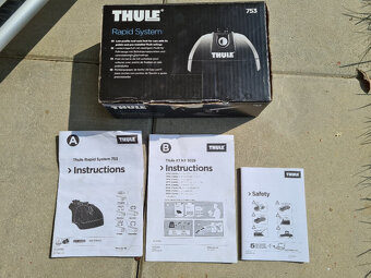 Střešní nosiče thule+ XT Kit 3028+Rapid system 753 - 4