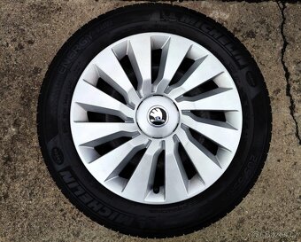 Plechové disky originál Škoda Octavia III, VW Golf 5x112 R16 - 4
