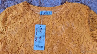 Dámské žluté triko - 4