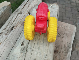 Staré hračky, traktor Zetor 15 - GUMOTEX rok 1969 - 4