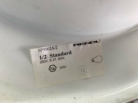 Nástěnné svítidlo Rendl 1/2 standard SP5502A/2 E27 - 4
