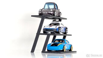 3D tištěný stojánek na Hot Wheels (JENOM STOJANEK BEZ AUT) - 4