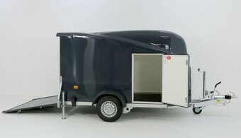 Sříňový přívěs, 300x150x165 cm, 1300 kg - černý - 4