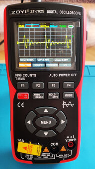 Osciloskop/multimetr ZOYI ZT-702S 5MHz 48MS/s 2in1 - 4
