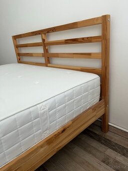 IKEA postel TARVA a matrace HYLLESTAD 140x200 cm - 4
