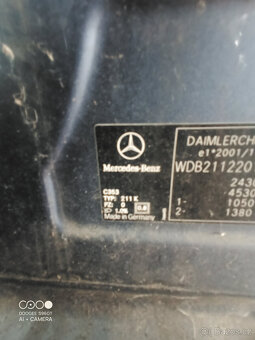 prodám dveře a páté dveře mercedes benz 211 kombi - 4