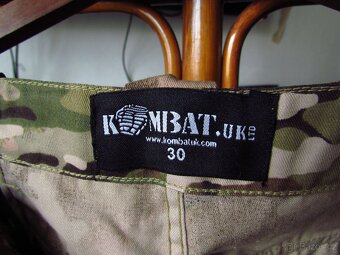 Nové Kombat kalhoty maskáč vel.30 (S) - 4