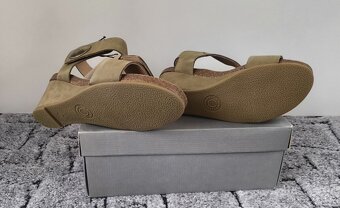 Nové Sandály na klínku dámské Ca’Shott Copenhagen - 4
