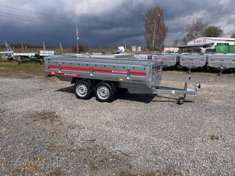 Přívěsný vozík, plato, 304x153 cm, 750 kg - 4