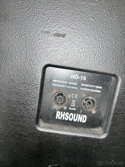 Pasivní reproduktory 15” - 4