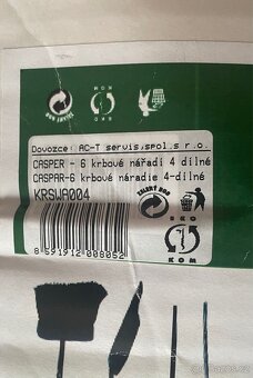 Krbové nářadí CASPER-6 nástěnné kované - 4