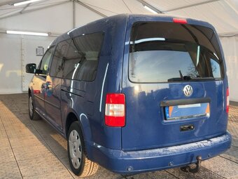 VW Caddy Maxi 1.9TDI 77kW 7.míst,tažné,serviska - 4
