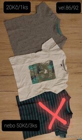 Tričko,tílko,rolák 74,80,86,92,98,104 - 4