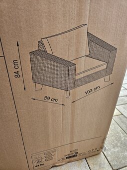 Zahradní raranové křeslo - 4