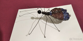 Dekorace-pedigu, z korálků, z keramiky - 4