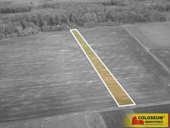 Přísnotice, prodej pozemku pro bydlení, 3 803 m2, výhodná in - 4