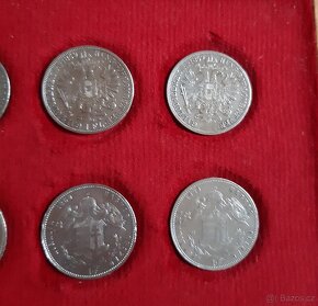10x RU Zlatník / Florin vzácnější ročníky, FJI - 4