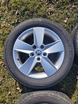 ALU KOLA ILIAS 6,5J X 16“ ET 46 ORIGINAL - STŘÍBRNÁ METALÍZA - 4