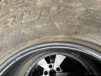 4x zimní pneu 255/70 R15C bridgestone - 4