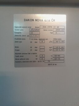 Plynový kotel DAKON DUA 30AE - 4