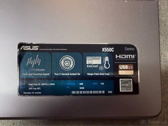 - Notebook Asus X550C - - 4