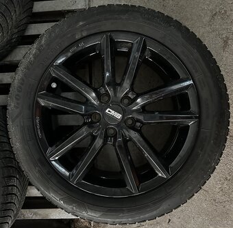 5x112 R17 7J ET50 CMS C27 piano Black + 215/55 R17 GoodYear - 4