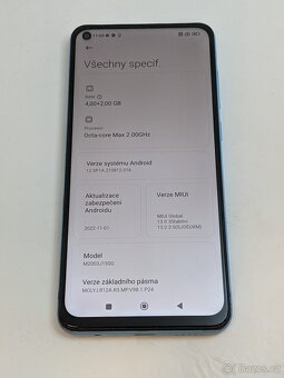 Xiaomi Redmi Note 9 4/128gb blue. Záruka 6 měsíců. - 4