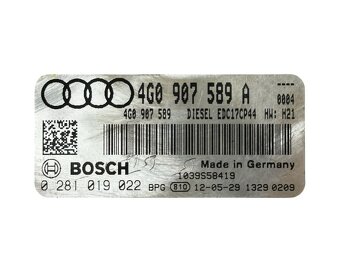 Řídící jednotka motoru 4G0907589A Audi A6 4G allroad 2013 - 4