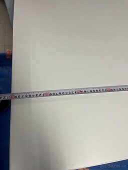 Kancelářský stůl bílý 160x80cm - 4