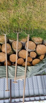 Vidle kovové,dřevěné,cepy - 4